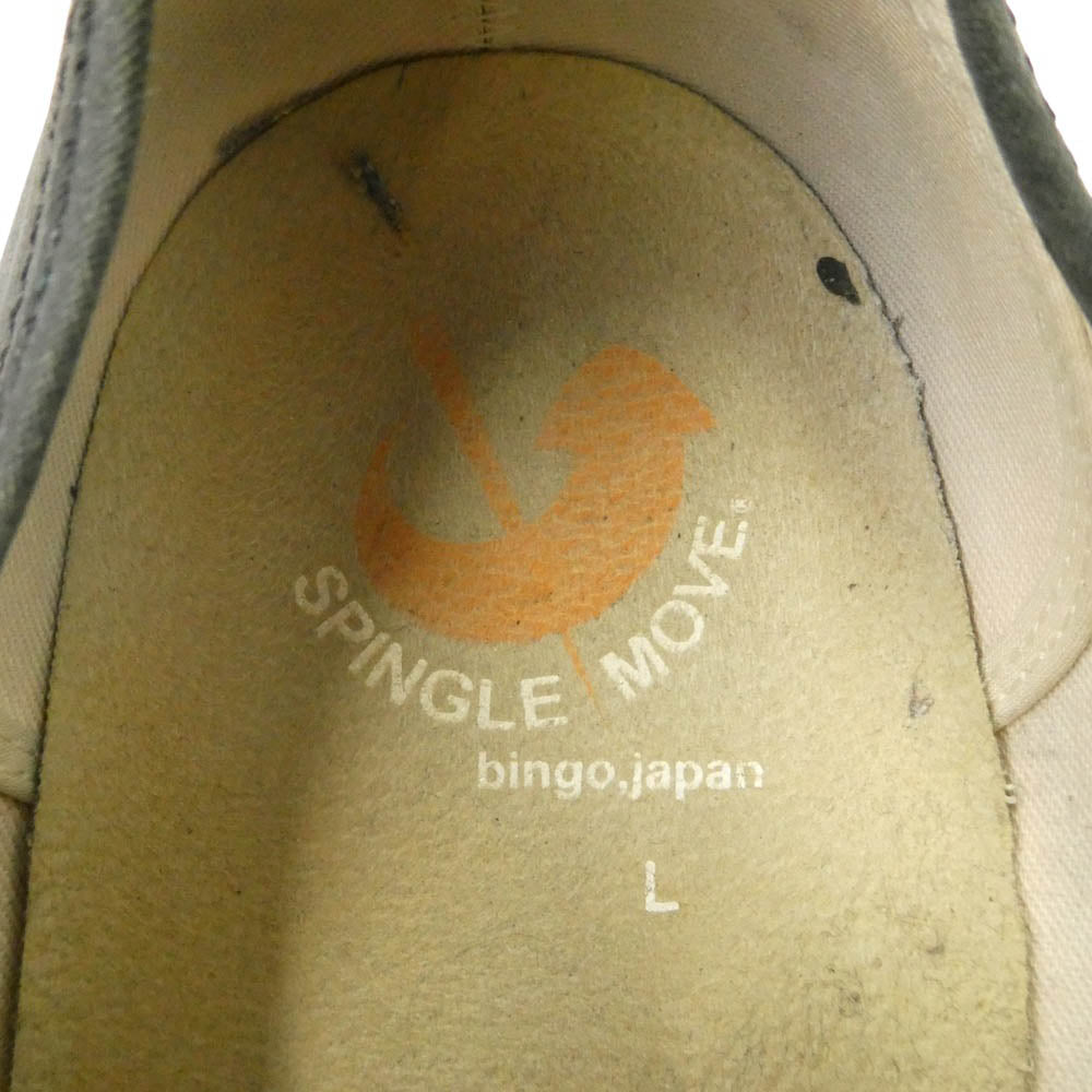 PORTER CLASSIC ポータークラシック SPINGLE MOVE スピングルムーブ × SPINGLE MOVE スピングルムーブ ナイロン スニーカー ブラック系 L【中古】