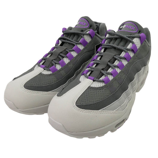 NIKE ナイキ HM4740-012 AIR MAX 95 BIG BUBBLE OG エアマックス ビッグバブル スニーカー フォトンダスト ブライトバイオレット マルチカラー系 28cm【極上美品】【中古】