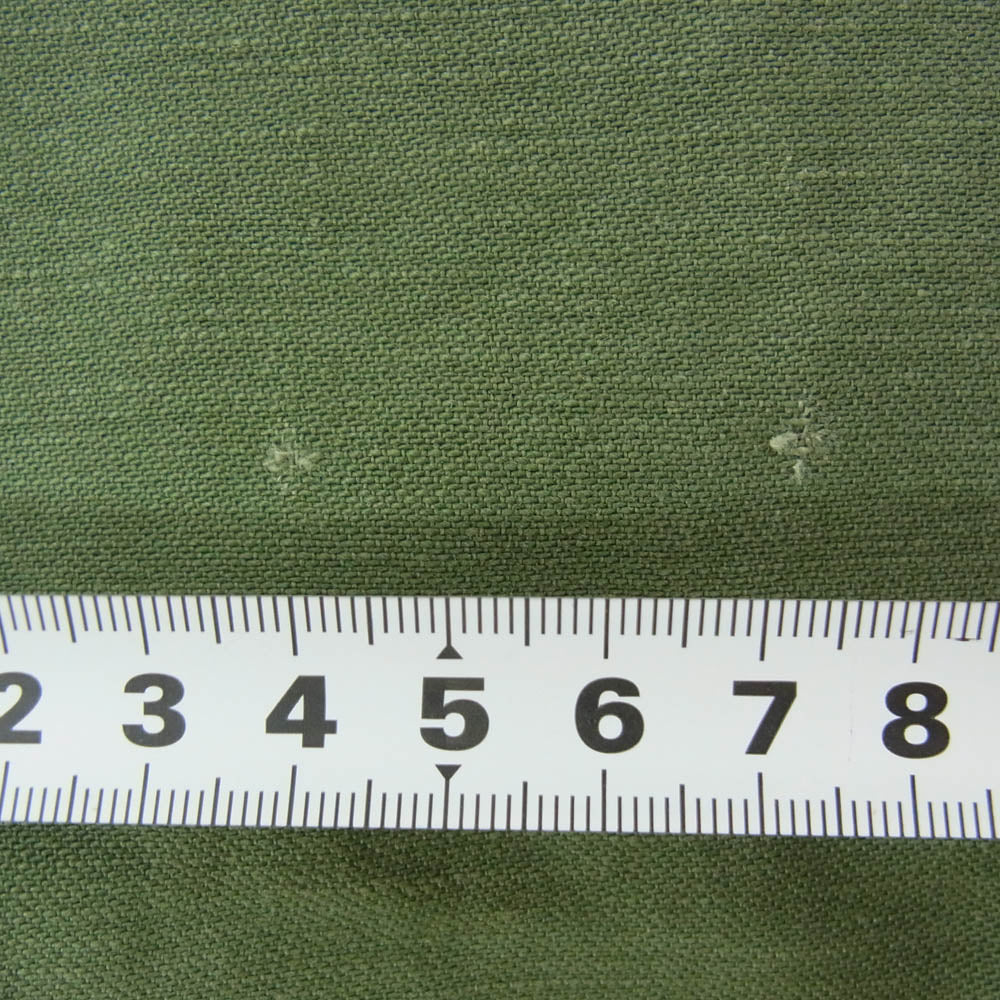 ヴィンテージ DSA-1-4848-65-C 60s U.S.ARMY 米軍 ファティーグ シャツ カーキ系 サイズ表記無【中古】