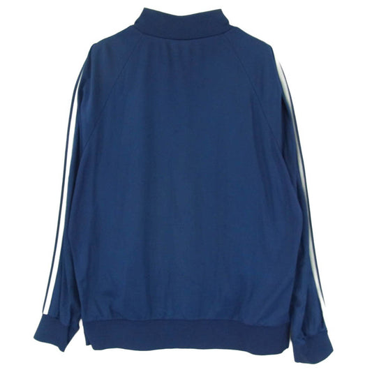 adidas アディダス 70s 80s ATP フランス製 ジップアップ トラック ジャケット ネイビー系 サイズ表記無【中古】