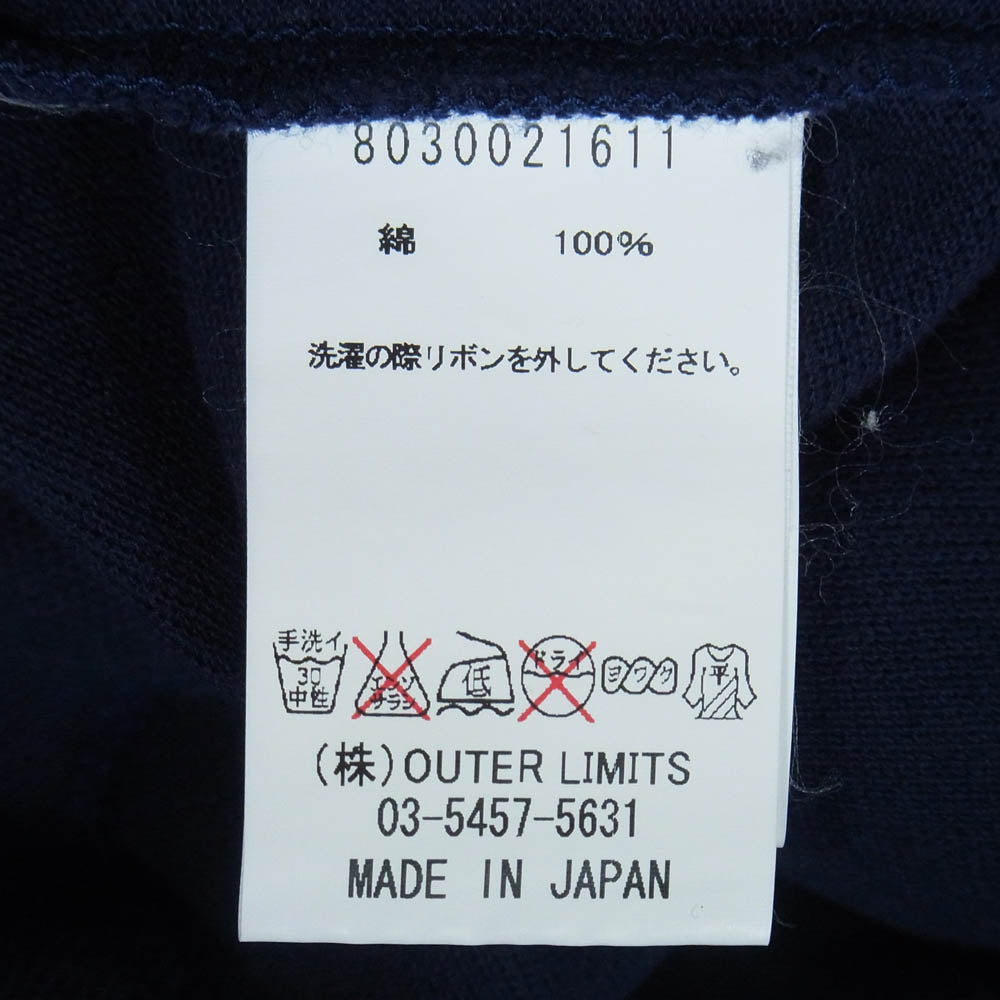 Nigel Cabourn ナイジェルケーボン 8030021611 S/S POLO SHIRT 半袖 ポロシャツ ダークネイビー系 48【中古】