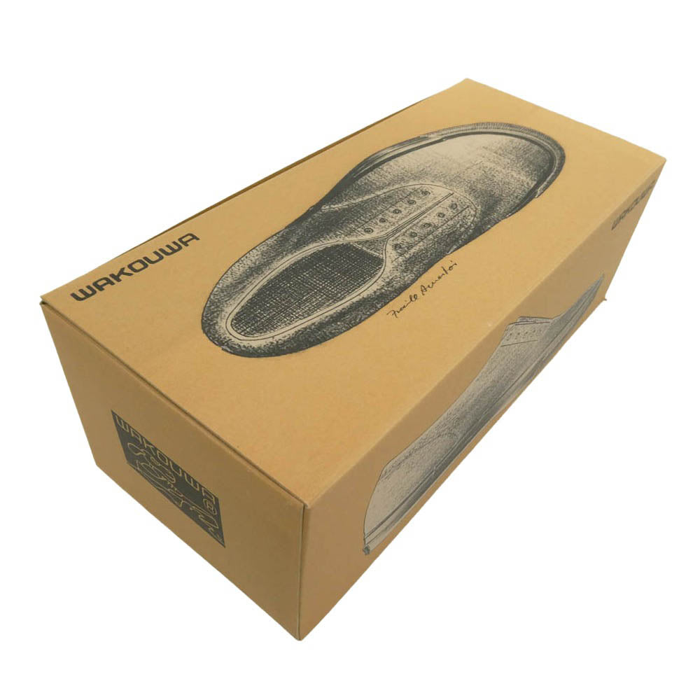 ANATOMICA アナトミカ WAKOUWA ワクワ 618-Hi ハイカット キャンバス スニーカー ネイビー ネイビー系 25.5cm【中古】