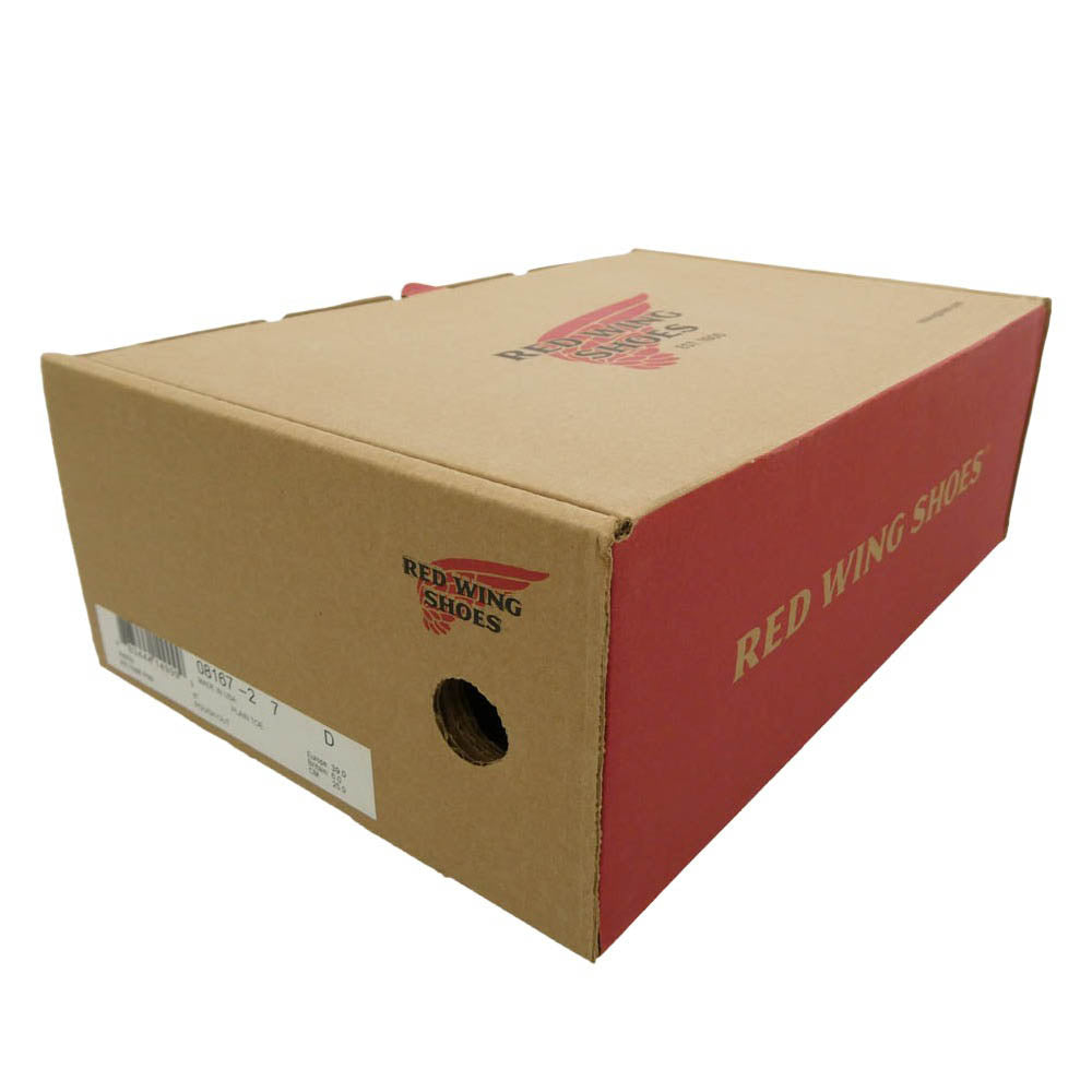 RED WING レッドウィング 8167 6-INCH CLASSIC ROUND 6インチ クラシックラウンド プレーントゥ ブーツ ベージュ系 US7D【新古品】【未使用】【中古】