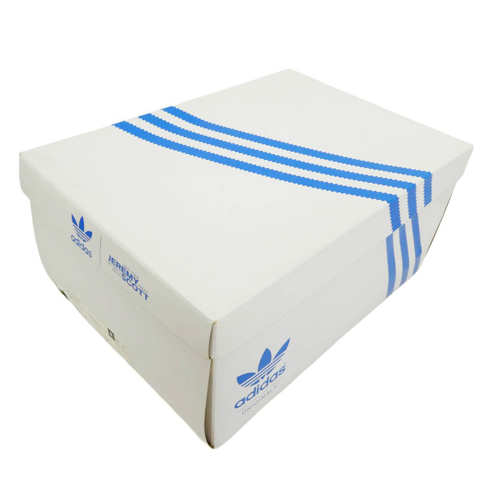 adidas アディダス V24536 × JEREMY SCOTT ジェレミー スコット Leopard Tale レオパード柄 ハイカットスニーカー マルチカラー系 28cm【新古品】【未使用】【中古】