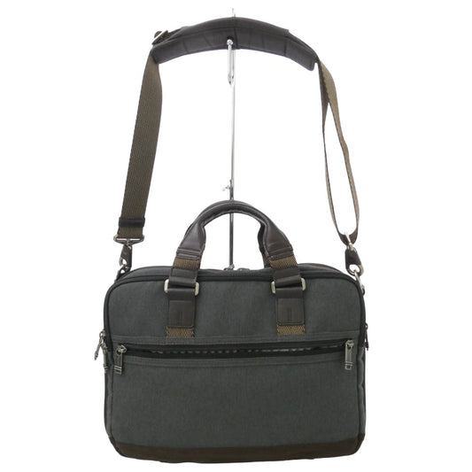 TUMI トゥミ 222640AT2 ALPHA BRAVO Andersen Slim Commuter Brief アンダーセン スリム コミューター ブリーフケース ビジネスバッグ グレー系【中古】