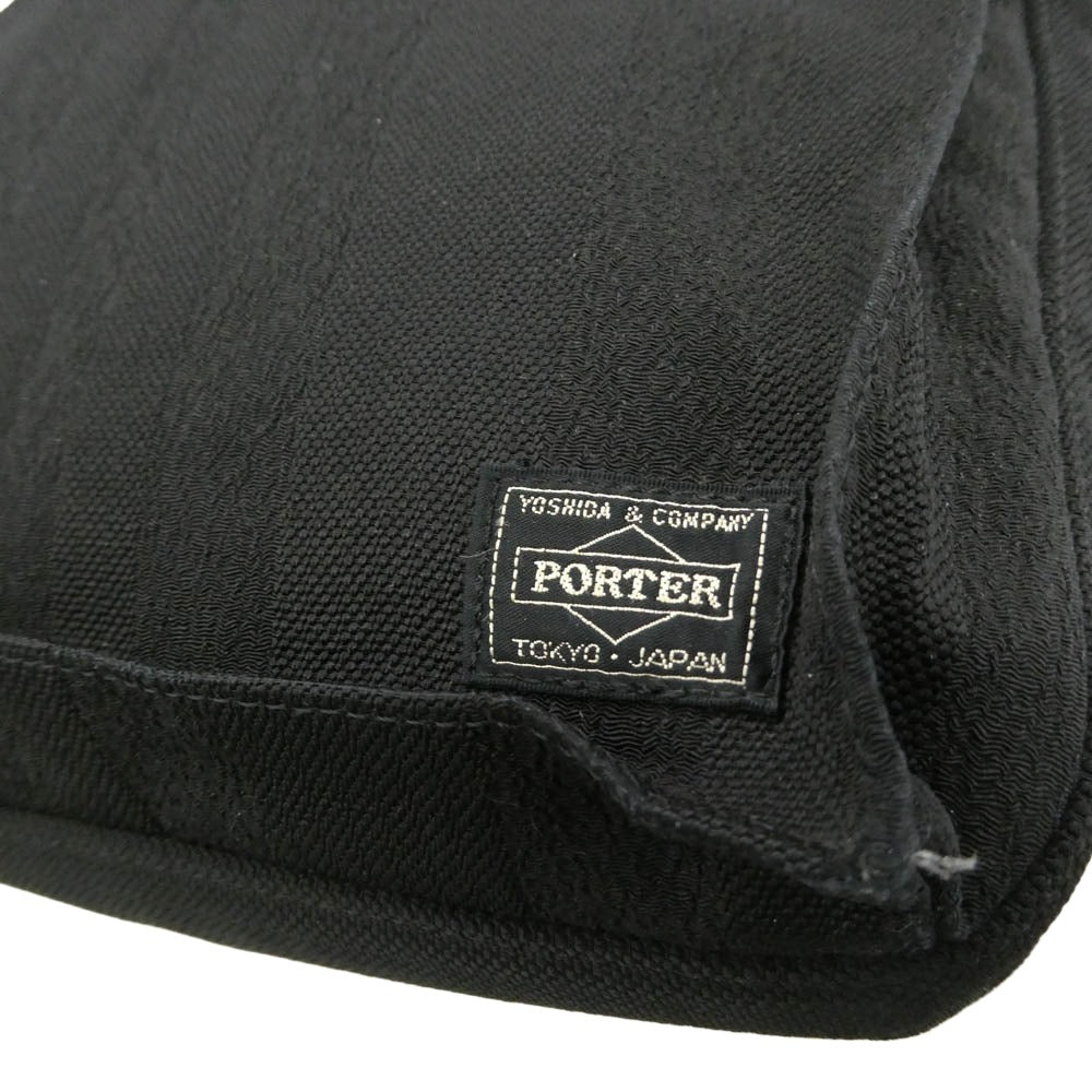 PORTER ポーター The 10th Anniversary TANGO BLACK タンゴブラック 2WAY ショルダー トートバッグ ブラック系【中古】