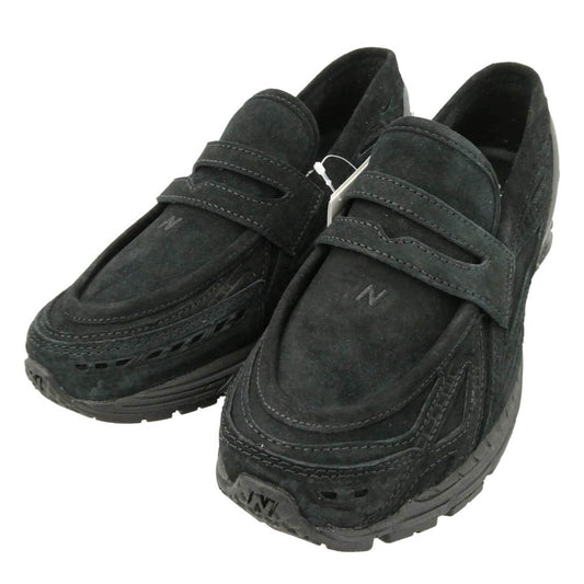 NEW BALANCE ニューバランス U1906LNT Black Suede スエード ローファー スニーカー ブラック系 27cm【新古品】【未使用】【中古】