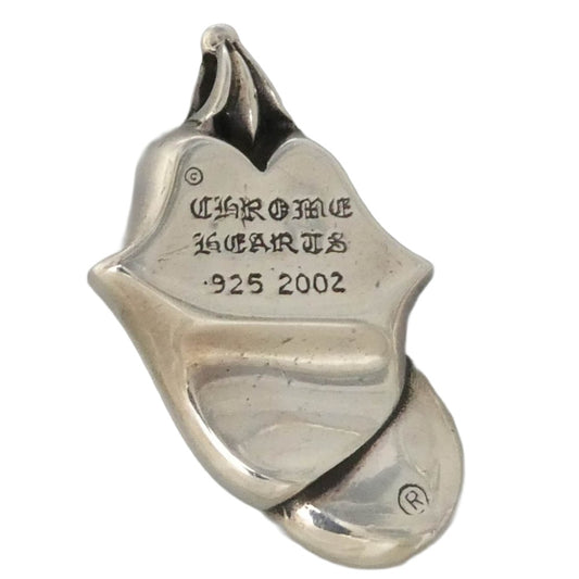 CHROME HEARTS クロムハーツ(原本無) LIPSTONGUE CHARM リップ&タン ペンダントトップ チャーム シルバー系【中古】