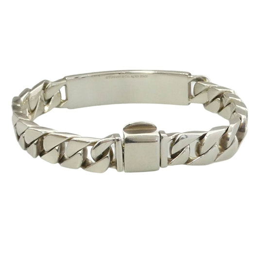 TIFFANY&Co. ティファニー ID 喜平チェーン ブレスレット シルバー系【中古】