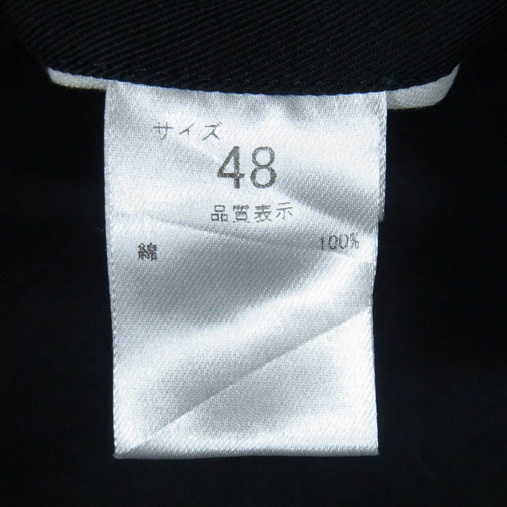 ニート 2タック チノ トラウザーズ チノパン チノスラックス ブラック系 48【中古】