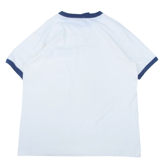 Pherrow's フェローズ PRT1-SCSH SMACLO HIROSHIMA 直営店別注 リンガー 半袖 Tシャツ カットソー ホワイト系 XL【新古品】【未使用】【中古】
