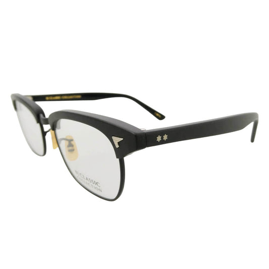 BJ CLASSIC BJ クラシック S-701 SIRMONT サーモント SUPERIOR ROOM 限定モデル 50□19-145 C-1M-5 マットブラック フルリム チタン アセテート アイウェア 眼鏡 ブラック系 50□19-145【美品】【中古】