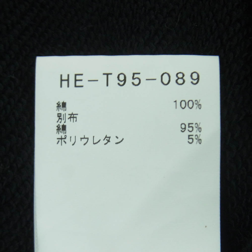 Yohji Yamamoto POUR HOMME ヨウジヤマモトプールオム NEW ERA ニューエラ HE-T95-089 SWT PNTS YY LABEL LOGO PANTS スウェット パンツ ブラック系 XL 5【中古】