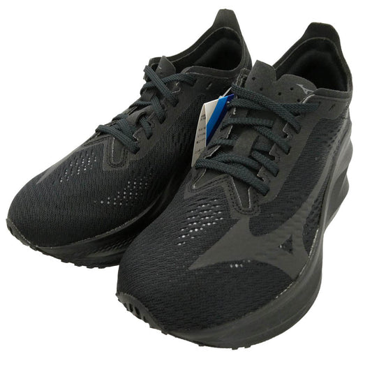 COMME des GARCONS コムデギャルソン Mizuno ミズノ D1GD252801 × Mizuno Wave Rebellion Pro CDG ミズノ ウェーブ リベリオン プロ スニーカー シューズ ブラック系 23cm【新古品】【未使用】【中古】