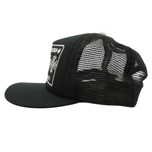 CHROME HEARTS クロムハーツ(原本無) CH Hollywood USA Limited TRUCKER CAP ハリウッド限定トラッカー メッシュ キャップ 帽子 ブラック系 51-61【中古】