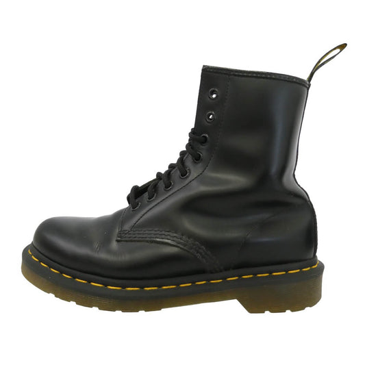 Dr.Martens ドクターマーチン 8ホール レザー ブーツ ブラック系 UK5【中古】
