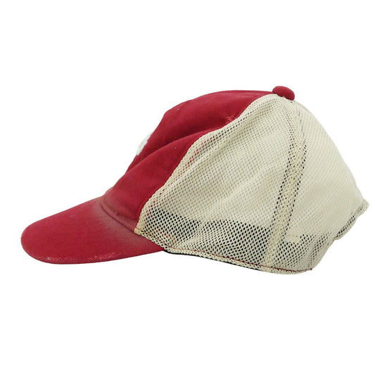 カミヤ CA4LA カシラ CA4LA カシラ KMY MESH CAP ダメージ加工 メッシュ キャップ レッド系【中古】