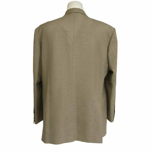 LOUIS VUITTON ルイ・ヴィトン 23SS RM2319 RH9 HOJ01E 2B モノグラム 袖ロゴ ウール テーラードジャケット ライトブラウン系 50【美品】【中古】