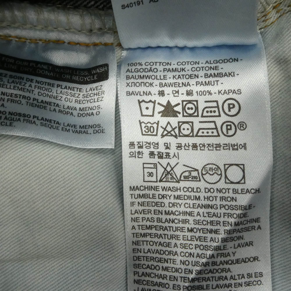 Levi's リーバイス 67505-0098 LVC 505-0217 BIG E 1967年モデル 復刻 デニム パンツ W34 インディゴブルー系 W34【中古】