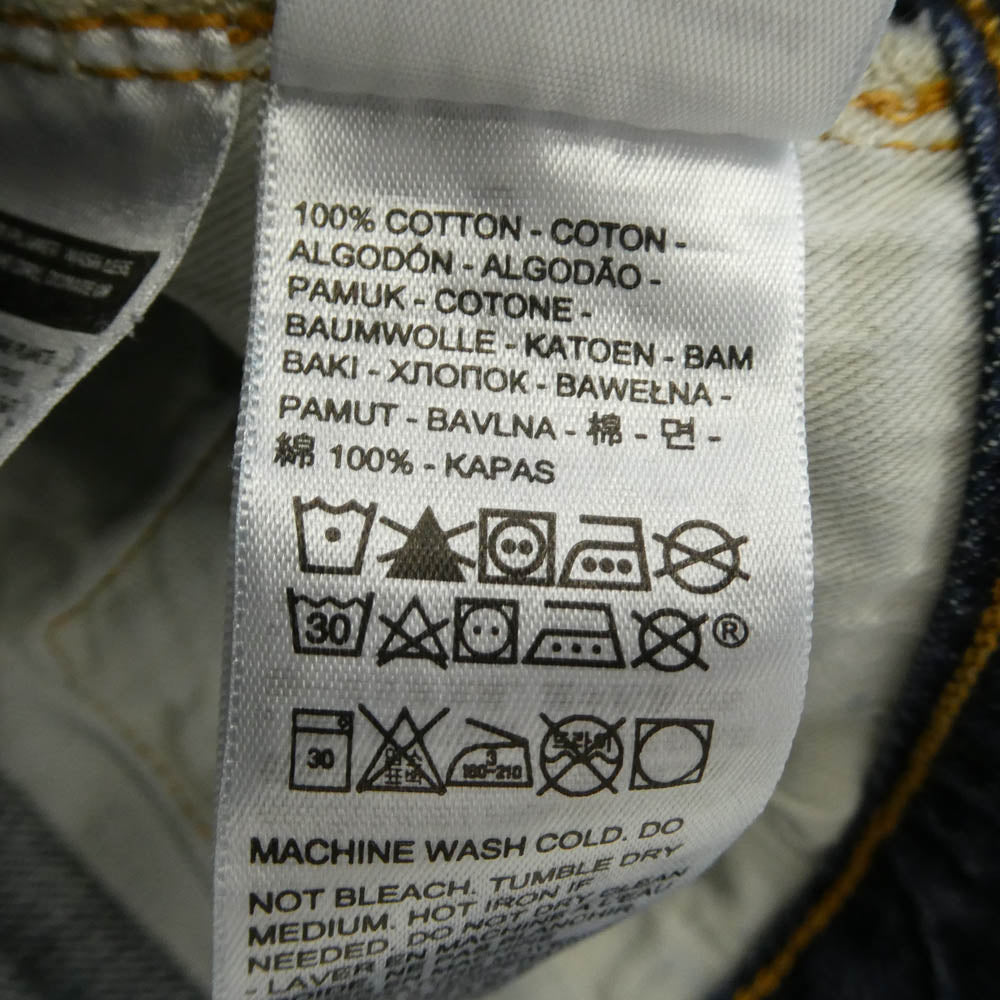 Levi's リーバイス 47501-0200 LVC 1947モデル 501XX 復刻 レプリカ デニム パンツ インディゴブルー系 W38【中古】