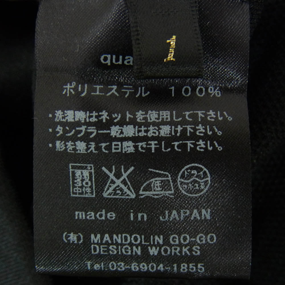drestrip ドレストリップ HSJ-05 百式 ジャージ ハイネック トラック ジップアップ ジャケット ブラック系 1【美品】【中古】
