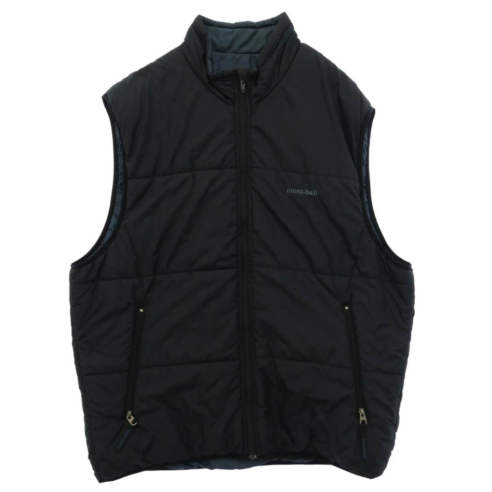 mont-bell モンベル 中綿 ベスト ダークネイビー系 XL【中古