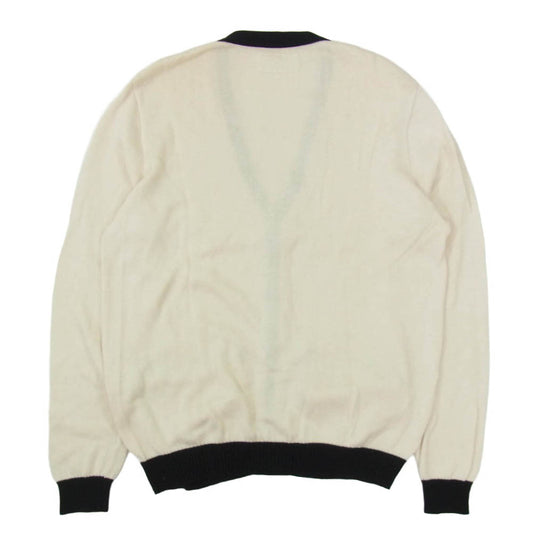 WACKO MARIA ワコマリア 13SS 13SS-KNT-07 ニット Vネック カーディガン オフホワイト系 M【中古】