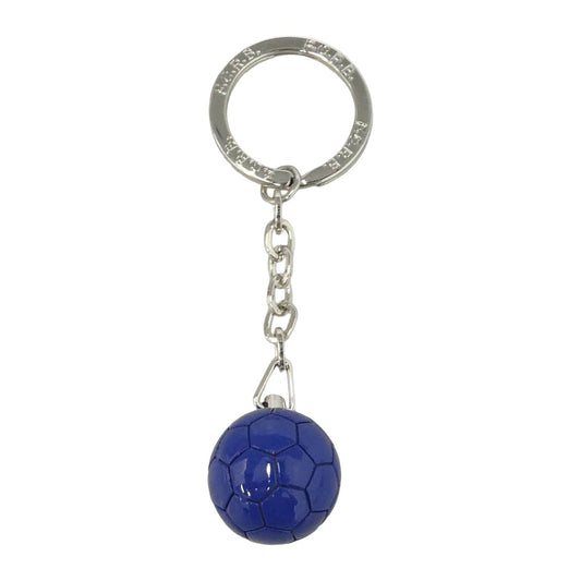 F.C.R.B. エフシーアールビー FCRB-260177 SOCCER BALL KEYCHAIN サッカーボール キーチェーン キーホルダー ブルー系 シルバー系【極上美品】【中古】