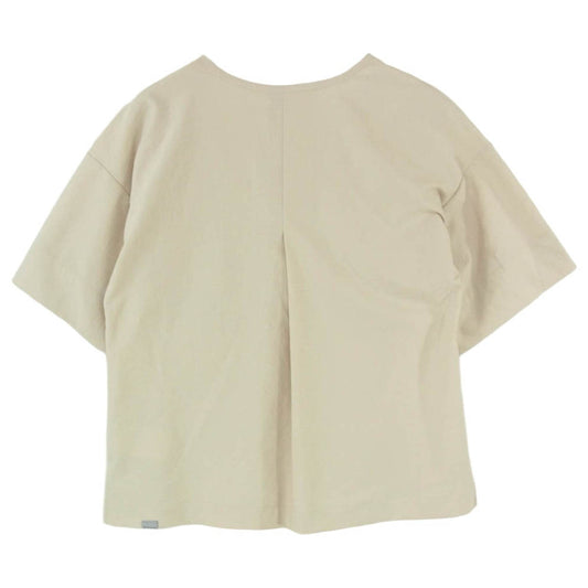 HOUDINI フーディニ 1387241911 W'S cosmo top ウィメンズ コスモ トップ 半袖 Tシャツ スキッパーシャツ ベージュ系 XS【中古】