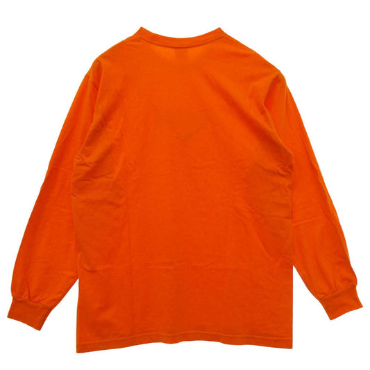 Supreme シュプリーム 20AW Box Logo L/S Tee Orange ボックス ロゴ ロングスリーブ Tシャツ オレンジ 長袖 カットソー オレンジ系 M【中古】