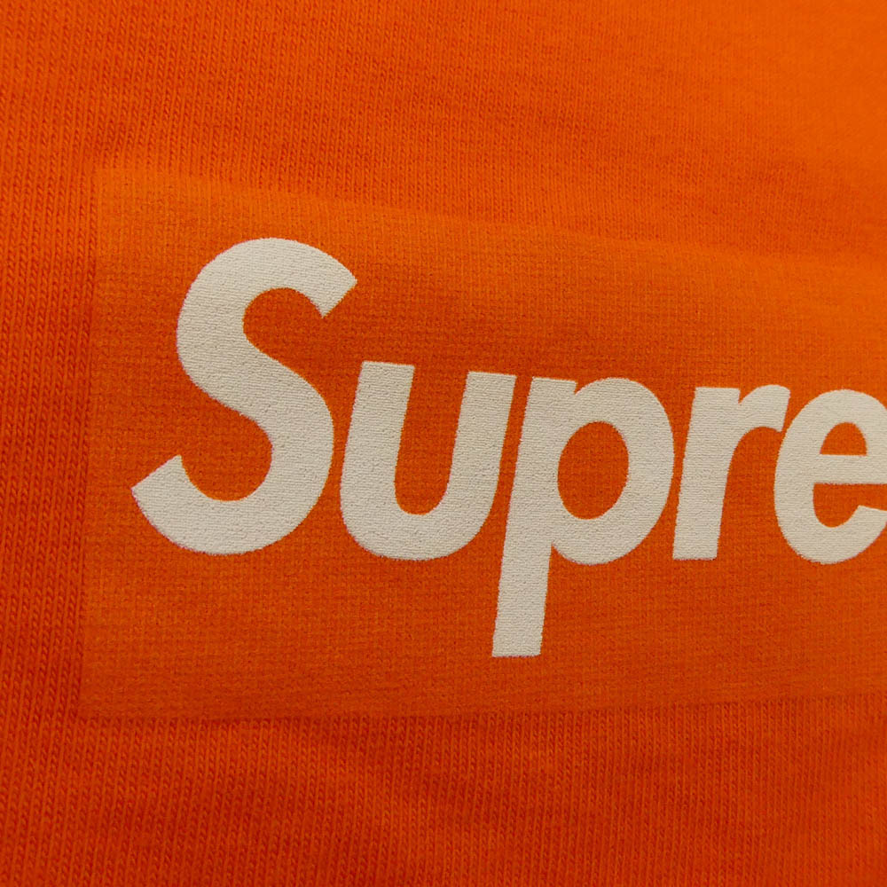 Supreme シュプリーム 20AW Box Logo L/S Tee Orange ボックス ロゴ ロングスリーブ Tシャツ オレンジ 長袖 カットソー オレンジ系 M【中古】