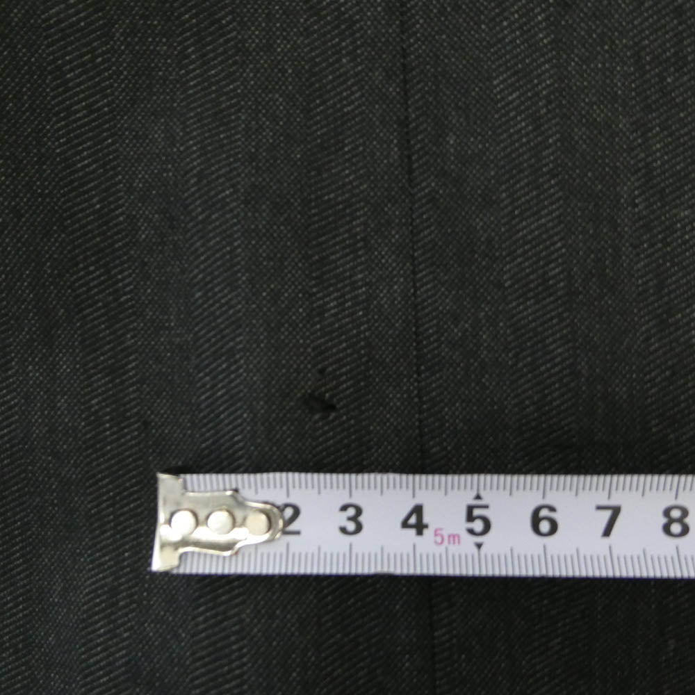 インヤン ヘリンボーン ウール シングル スーツ セットアップ グレー系 上下:M【中古】