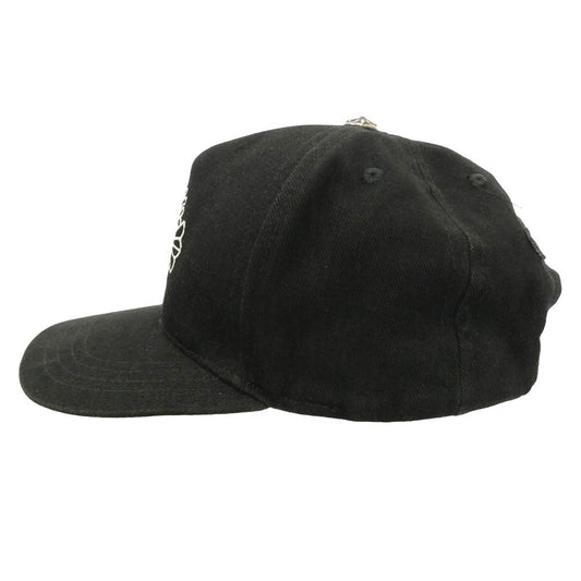 CHROME HEARTS クロムハーツ(原本無) TRUCKER CHプラス 刺繍 ベースボール キャップ ブラック系 53-60【中古】