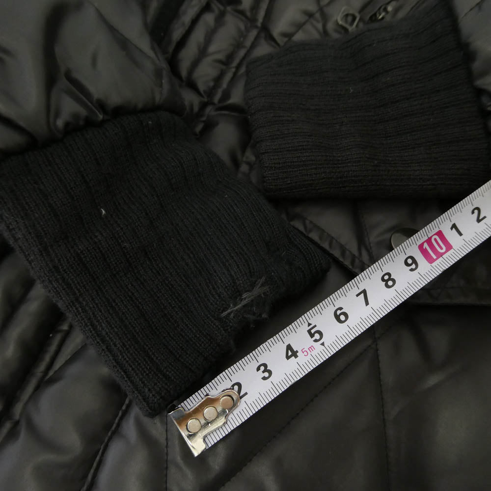 WESTRIDE ウエストライド レーシング ダウン ジャケット ナイロン×アルパカ ブラック系 XXS【中古】