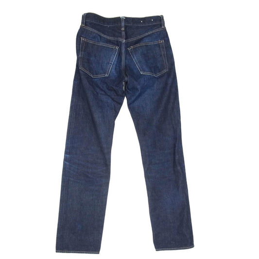 MINEDENIM マインデニム FPK105-80-302-3 Standard Straight スタンダード ストレート セルビッジ ボタンフライ デニムパンツ ジーンズ インディゴブルー系 30【中古】