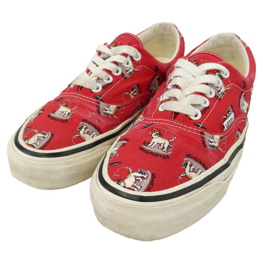 UNDERCOVER アンダーカバー VANS バンズ VN000EE8CJG VANS バンズ OTW Era 95 ローカット スニーカー レッド系 26.5cm【中古】