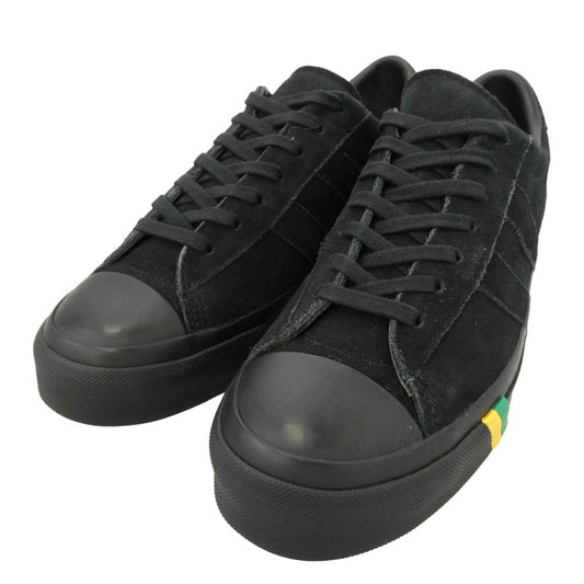 WACKO MARIA ワコマリア PRO-Keds プロケッズ PN1021W1 PRO-KEDS プロケッズ ROYAL PLUS SUEDE LO ロイヤルプラス スエード ロー スニーカー ブラック系 27.5cm【美品】【中古】