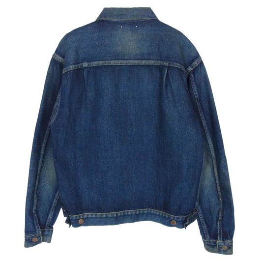 MINEDENIM マインデニム 26SS 2604-8004 Denim CF-TYPE2 GJKT USD 錆加工 デニムジャケット インディゴブルー系 2【極上美品】【中古】