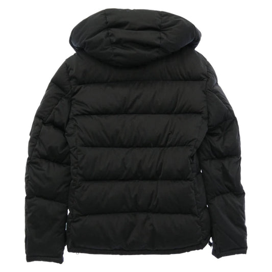 BURBERRY BLACK LABEL バーバリーブラックレーベル BMP21-319-09 ホースマーク ワッペン ロゴ ダウン ジャケット ブラック系 S【中古】