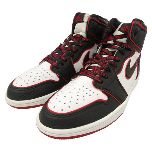 NIKE ナイキ 555088-062 Air Jordan 1 Retro High OG Blood Line ナイキ エアジョーダン1 レトロ ハイ OG ブラッドライン スニーカー マルチカラー系 27cm【極上美品】【中古】