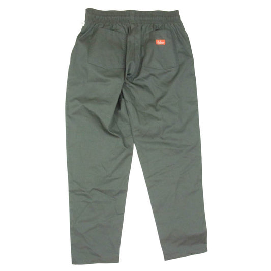 COOKMAN クックマン イージー 無地 ポリエステル シェフパンツ グレー系 XL【中古】