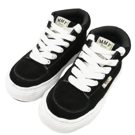 Maison MIHARA YASUHIRO メゾンミハラヤスヒロ A15FW701 OLIVER オリバー オリジナルソール スエード スニーカー ブラック系 42【中古】