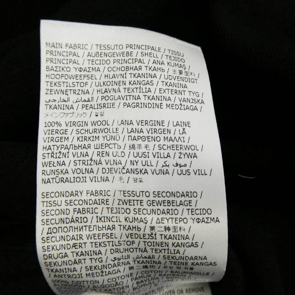 MAISON MARGIELA メゾンマルジェラ 23AW S29FP0132 白タグ Multiwear Dress コントラストステッチ マルチウェア 丸襟 ミニ ドレス ワンピース ブラック系 40【中古】