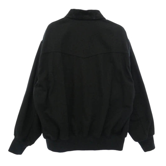 COMOLI コモリ 26SS D01-01030 ブラックドリルジップジャケット ブラック系 2【新古品】【未使用】【中古】