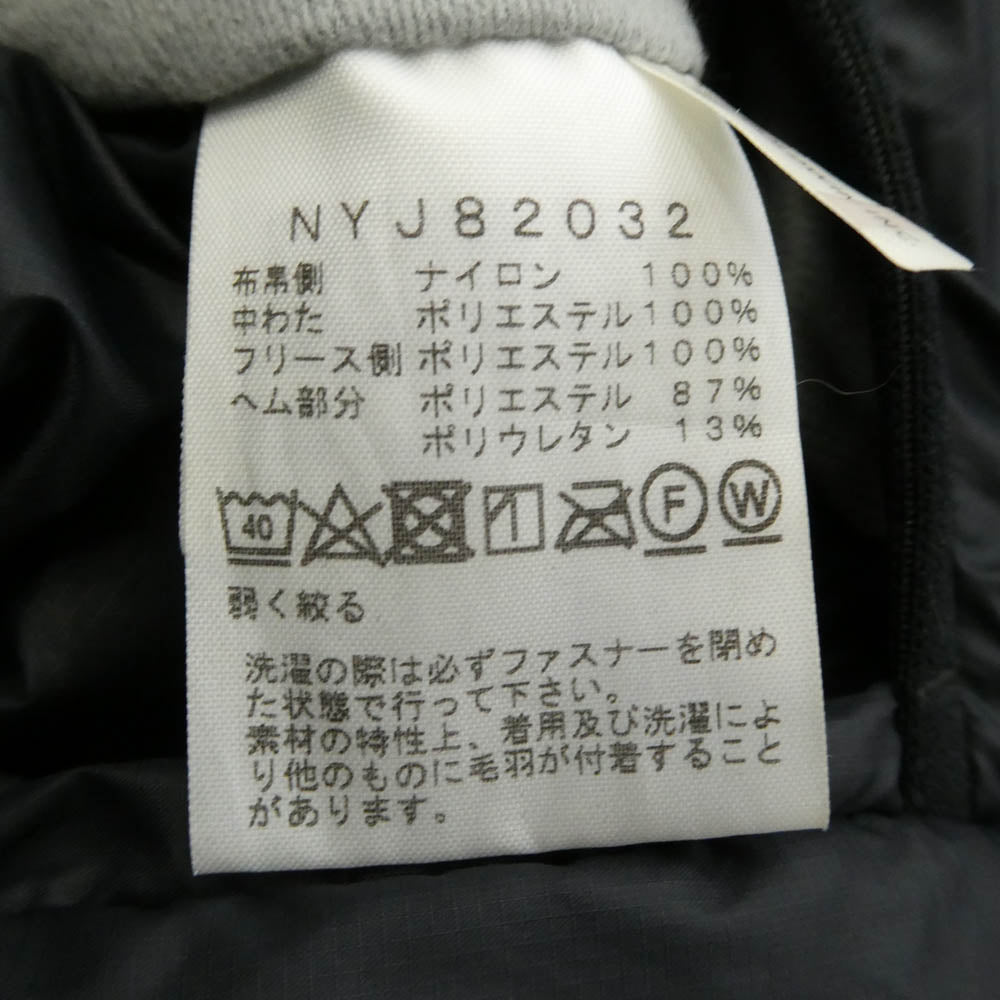 THE NORTH FACE ノースフェイス NYJ82032 Reversible Cozy Jacket リバーシブル コージー ジャケット フリース ナイロン キッズ 150 ブラック系 150【中古】