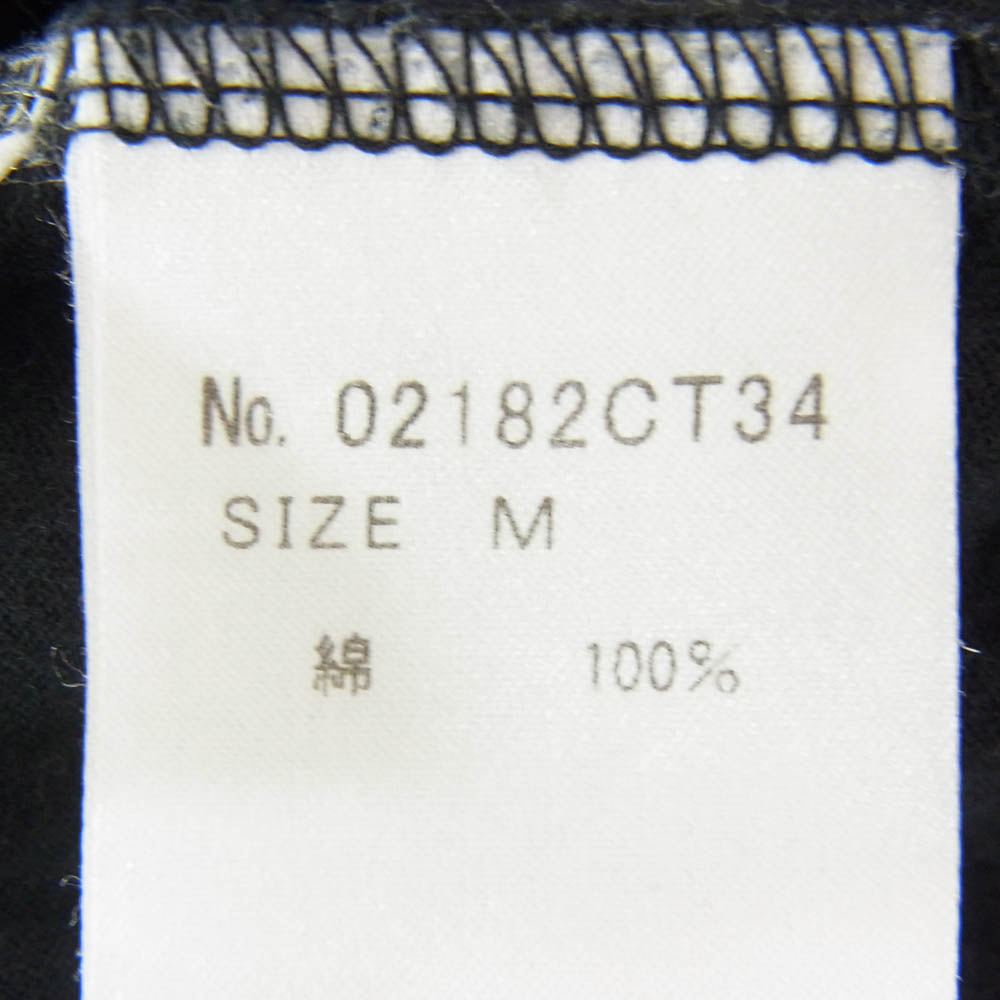 HYSTERIC GLAMOUR ヒステリックグラマー 18SS 02182CT34 LIPS リップス マウスプリント クルーネック 半袖 Tシャツ ブラック系 M【中古】