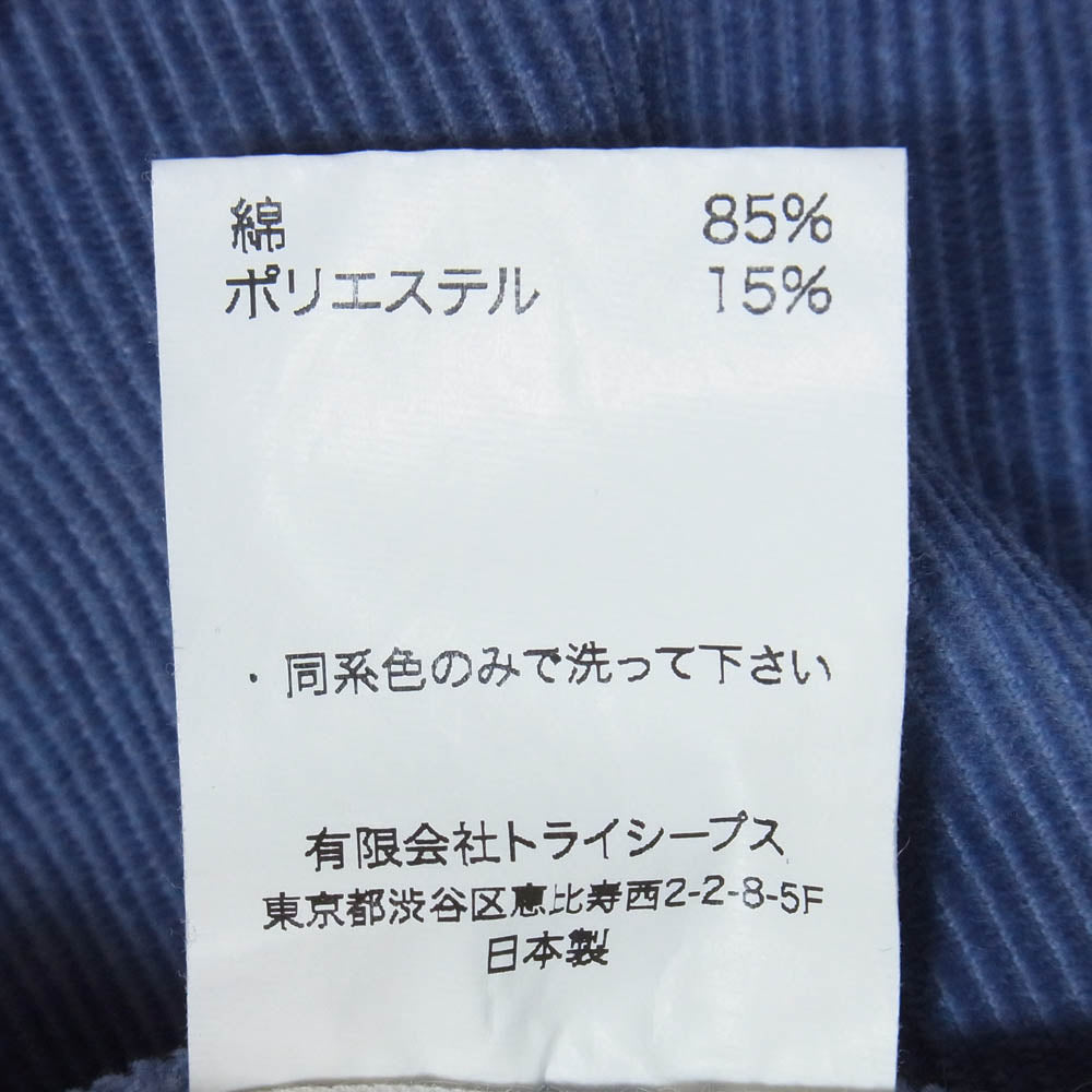 STANDARD CALIFORNIA スタンダードカリフォルニア #919 SD Corduroy Pants コーデュロイ パンツ ライトブルー系 32【中古】
