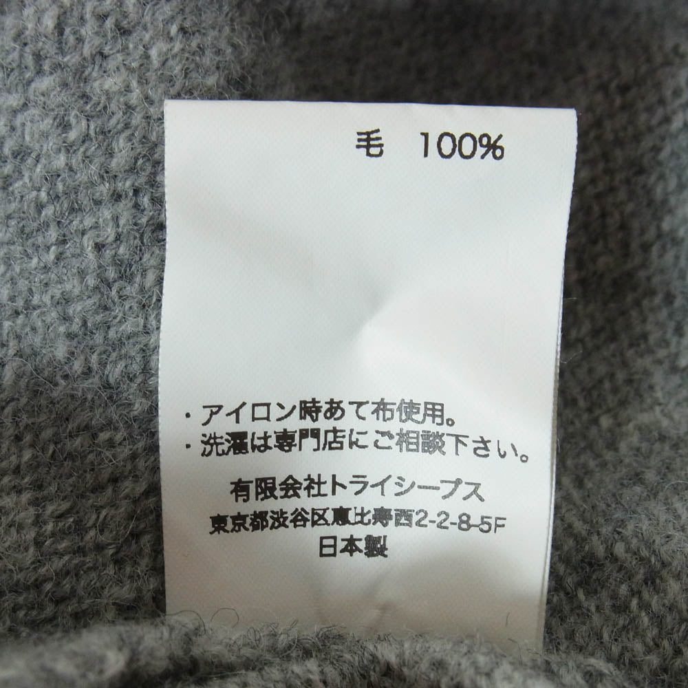 STANDARD CALIFORNIA スタンダードカリフォルニア SD NORDIC SWEATER ノルディック セーター ニット グレー系 M【極上美品】【中古】