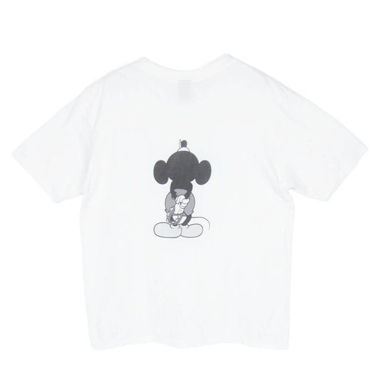NUMBER(N)INE ナンバーナイン Disney ディズニー x DISNEY MICKEY MOUSE ディズニー ミッキーマウス MUSIC COLLECTION ミュージックCOLLECTION 半袖 Tシャツ ホワイト系 5【中古】
