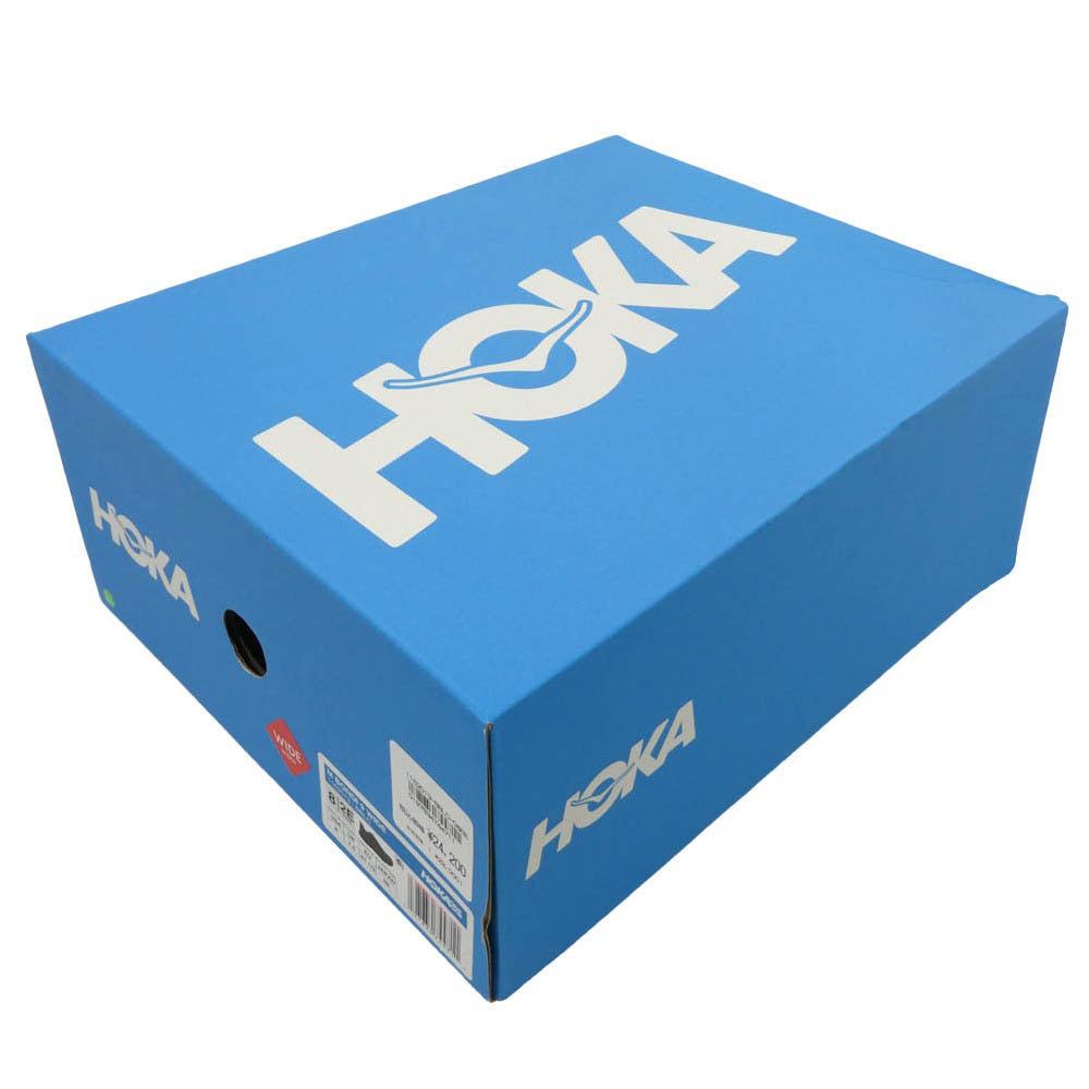HOKA ONE ONE ホカ オネオネ 1162013 Bondi 9 Wide Black Black ボンダイ9 ワイド ブラック ブラック ランニングシューズ ローカットスニーカー ブラック系 26cm【中古】